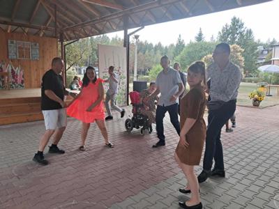 Nasi mieszkańcy podczas spotkania integracyjnego" Bliżej tradycji" 