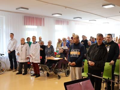 23 października w Domu Pomocy Społecznej w Krasnymstawie obchodziliśmy Dzień Papieski