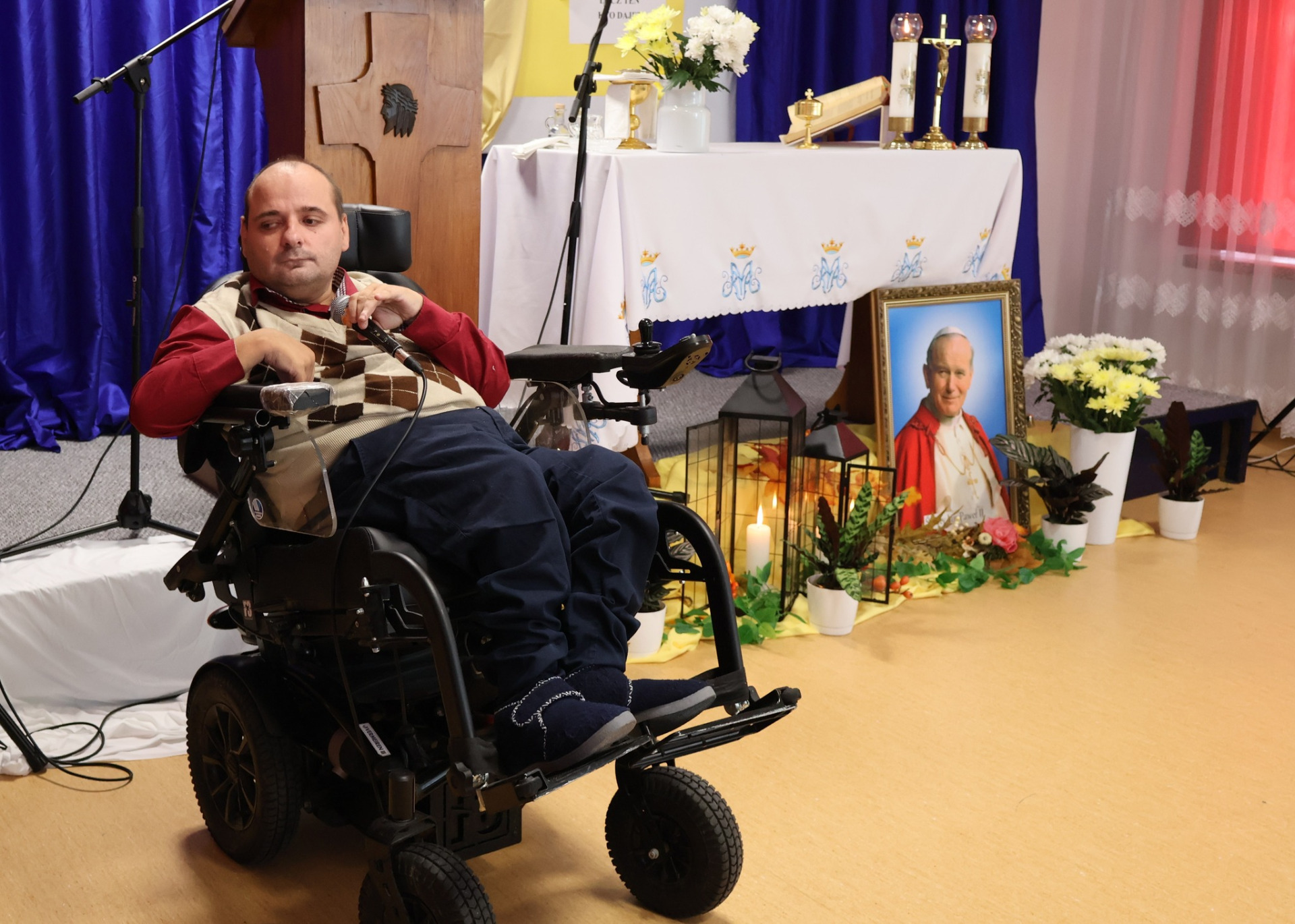 23 października w Domu Pomocy Społecznej w Krasnymstawie obchodziliśmy Dzień Papieski