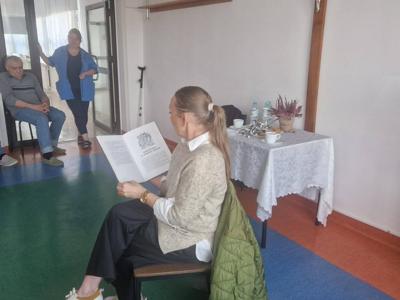 Dziś w Domu Pomocy Społecznej w Ostrowie Krupskim odbyło się wyjątkowe spotkanie z baśnią.