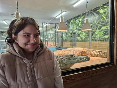 Nasi mieszkańcy podczas wycieczki do Ogrodu Zoologicznego w Borysewie.