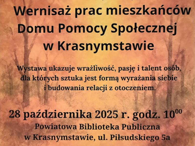 Wernisaż prac mieszkańców