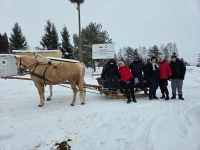 W dniu dzisiejszym odbył się kulig, było super.