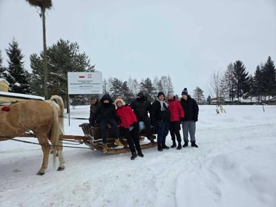 W dniu dzisiejszym odbył się kulig, było super.