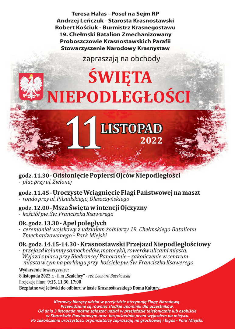 ŚWIĘTO NIEPODLEGŁOŚCI