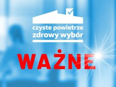 Logo komunikat czyste powietrze