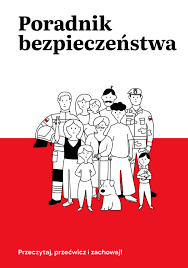 Informacja poradnik bezpieczeństwa strona tytułowa