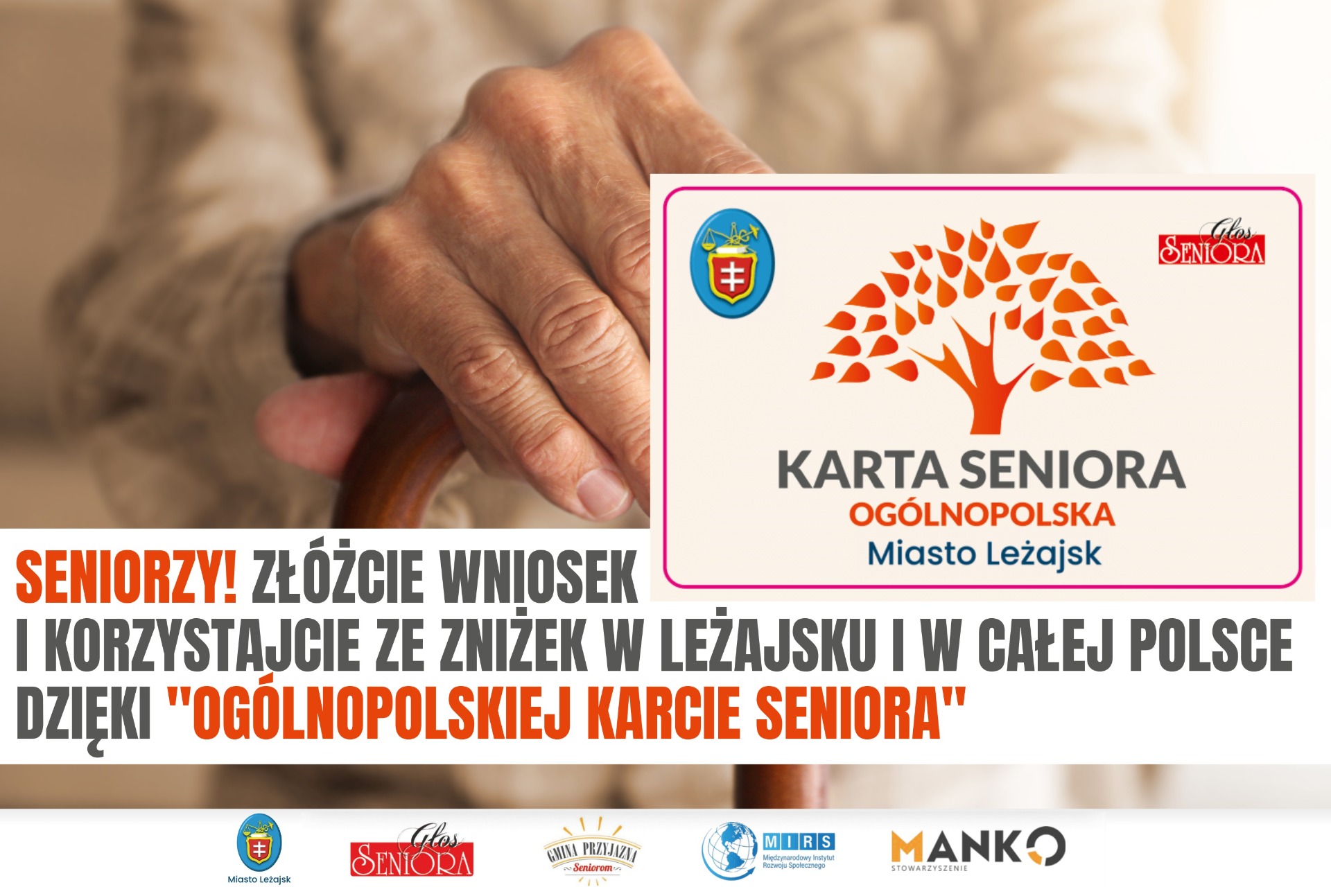 plakat seniorzy