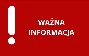 Zdjęcie ważna informacja