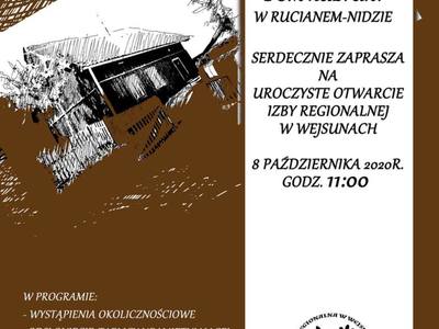 Izba regionalna-otwarcie