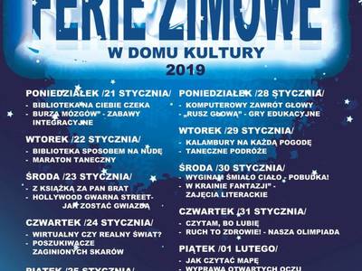Ferie zimowe 2019