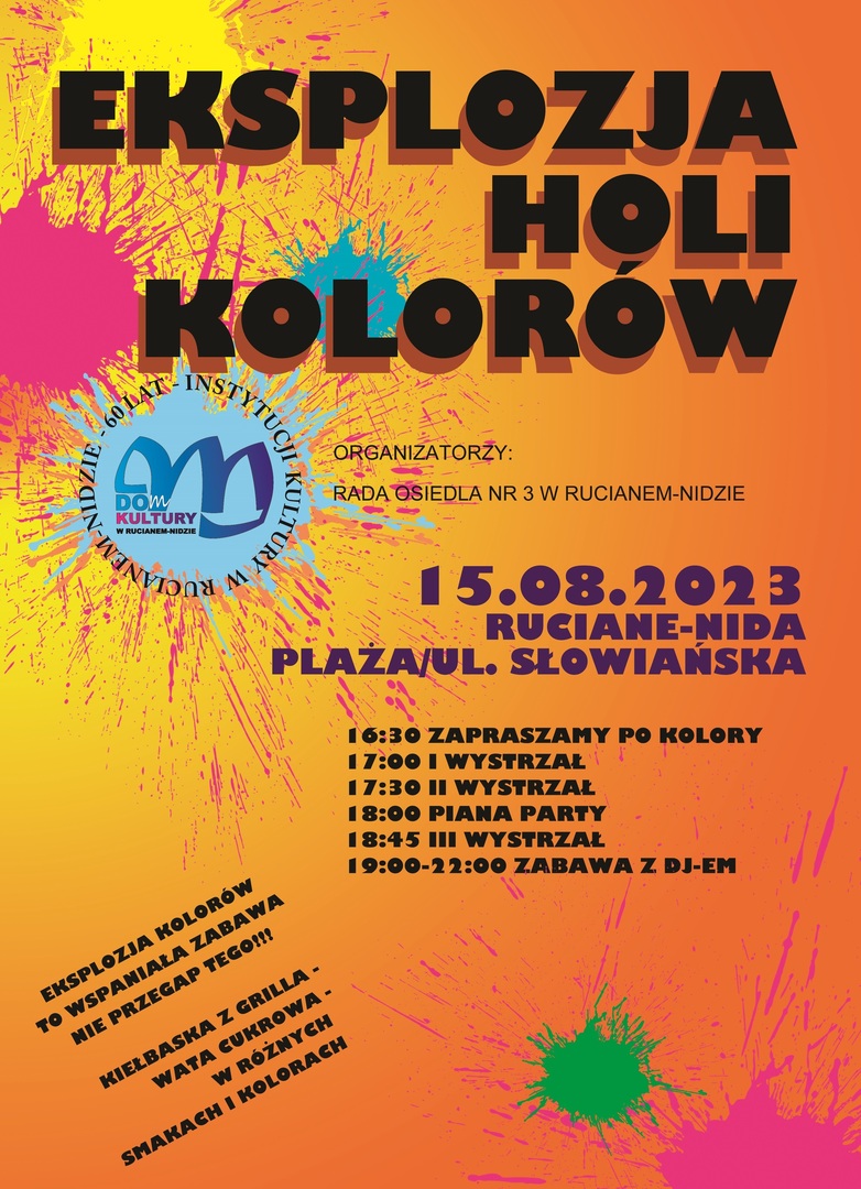 Eksplozja Holi Kolorów
