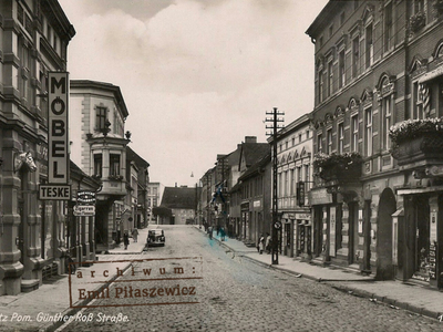 Fot. 2a. Przedwojenna Günter-Ross Strasse (obecna Wojska Polskiego).