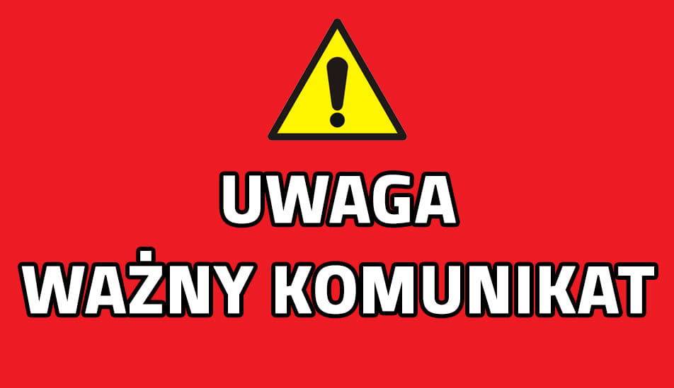 Ważny komunikat