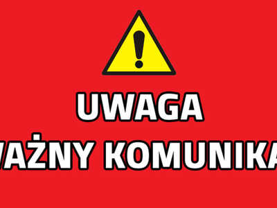 Ważny komunikat