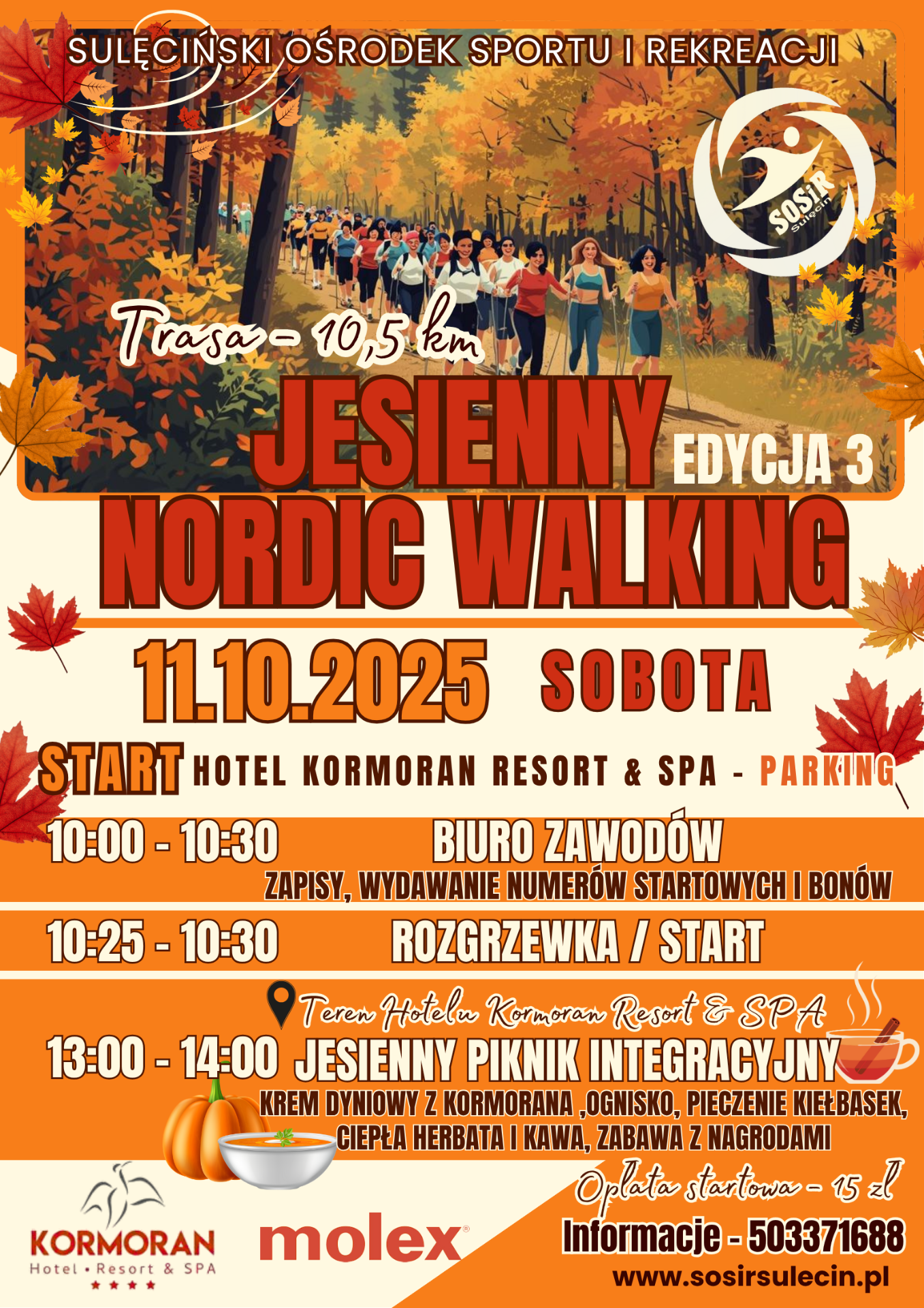 Jesienny Nordic Walking - edycja 3