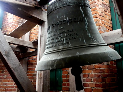 Orzechowo - dzwon kościelny	Autor zdjęcia: Wojciech Kujawski