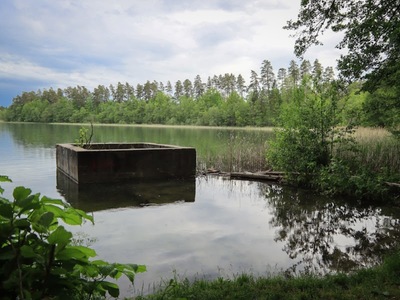 Jezioro Pluszne - obiekt kanału zalewowego	Autor zdjęcia: Agnieszka Żyznowska