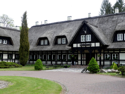 Łańsk - dawny ośrodek rządowy	Autor zdjęcia: Agnieszka Żyznowska