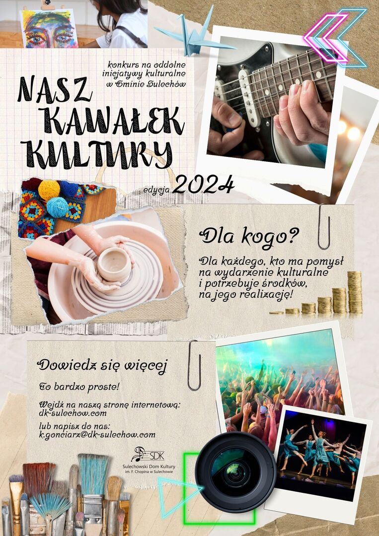 plakat Nasz Kawałek Kultury