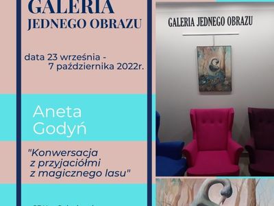 14. Aneta Godyń "Konwersacja z przyjaciółmi z magicznego lasu"