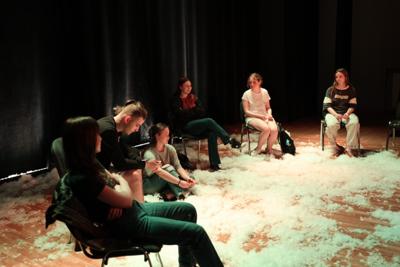 Fragment spektaklu przeglądowego - Lubuskie Konfrontacje Artystyczne TEATR - Finał Wojewódzki