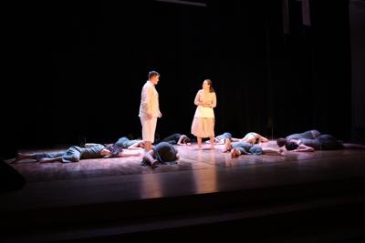 Fragment spektaklu przeglądowego - Lubuskie Konfrontacje Artystyczne TEATR - Finał Wojewódzki
