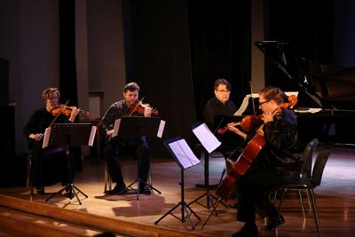 Koncert Zbigniewa Raubo z kwartetem smyczkowym podczas XIV Festiwalu Muzyki Fryderyka Chopina w Sulechowie