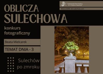 temat 3 - Sulechów po zmroku - fot. Beata Mielcarek