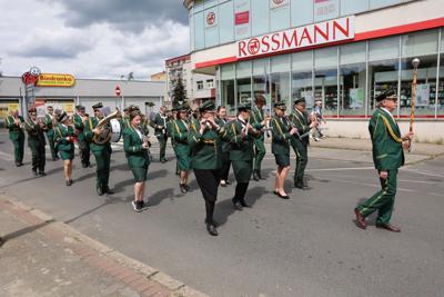 Przemarsz orkiestr ulicami Sulechowa