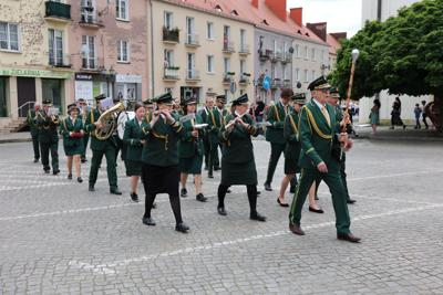 Przemarsz orkiestr ulicami Sulechowa