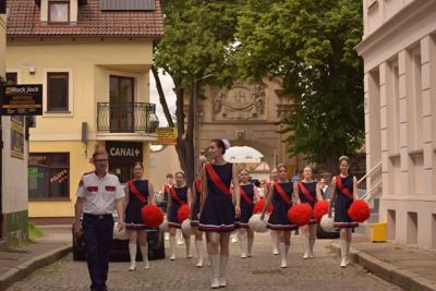 Przemarsz orkiestr ulicami Sulechowa