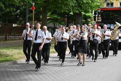 Przemarsz orkiestr ulicami Sulechowa