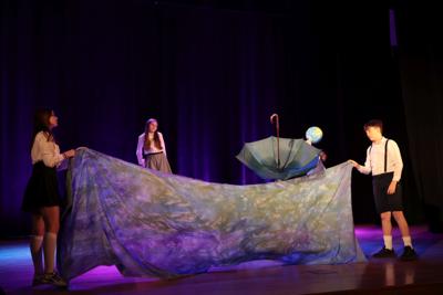 Fragment występu teatralnego w ramach LKA Finał Wojewódzki TEATR 2024