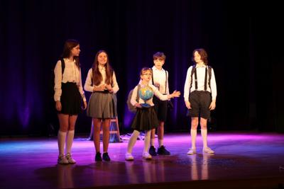 Fragment występu teatralnego w ramach LKA Finał Wojewódzki TEATR 2024