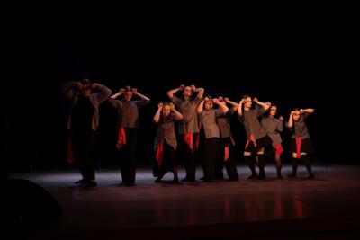 Fragment występu teatralnego w ramach LKA Finał Wojewódzki TEATR 2024