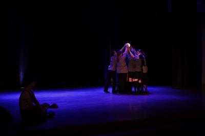 Fragment występu teatralnego w ramach LKA Finał Wojewódzki TEATR 2024