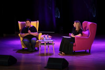 Rozmowa z Dorotą Wellman na scenie SDK w Sulechowie