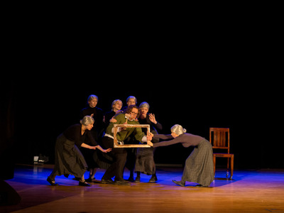 fragment spektaklu przeglądowego - Lubuskie Konfrontacje Artystyczne TEATR
