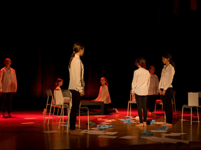fragment spektaklu przeglądowego - Lubuskie Konfrontacje Artystyczne TEATR