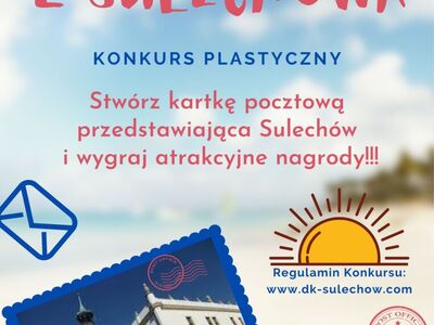 plakat konkursu Pocztówka z Sulechowa