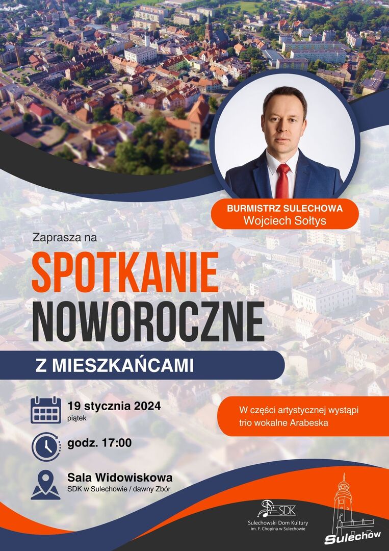 plakat Spotkanie Noworoczne