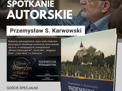 plakat Spotkanie autorskie