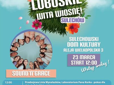 Plakat LUBUSKIE WITA WIOSNĘ