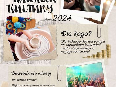 Plakat NASZ KAWAŁEK KULTURY 2024
