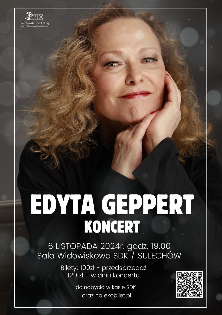 Koncert Edyty Geppert, 6.11.24r.