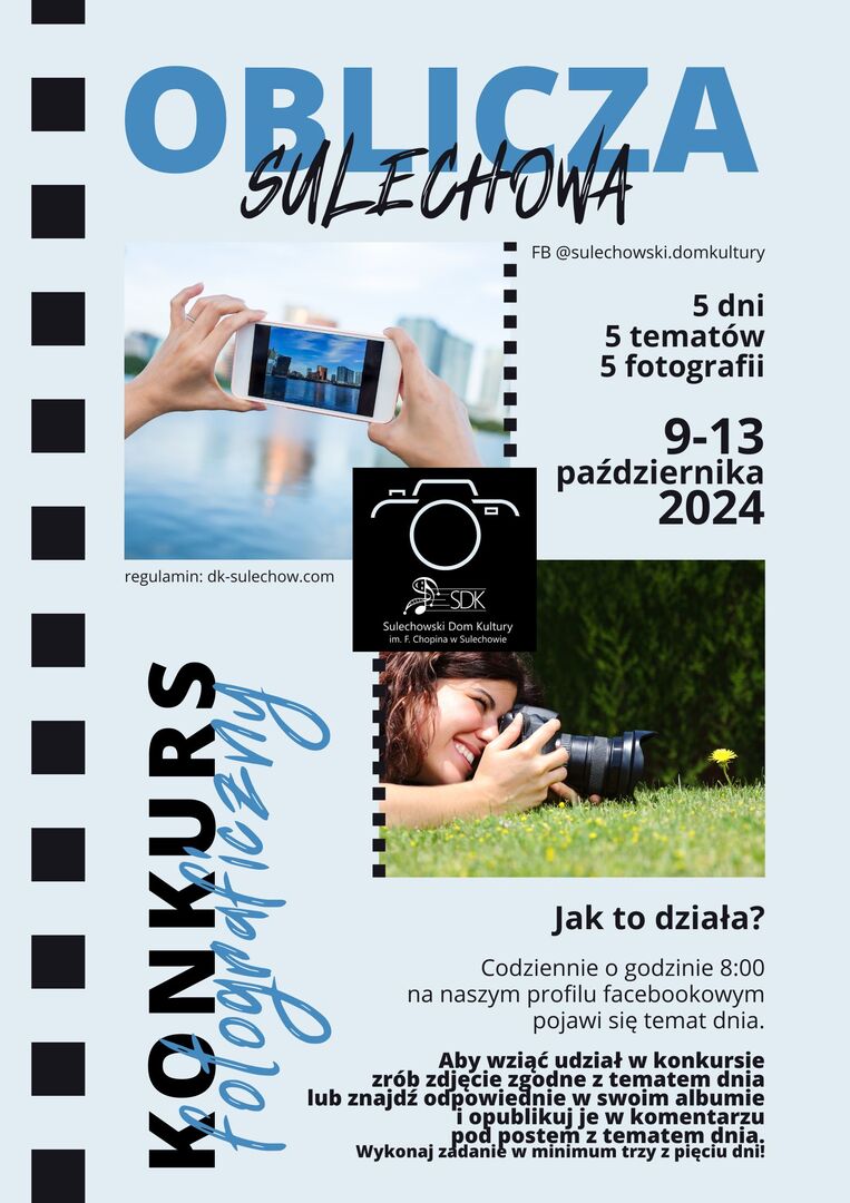 PLAKAT OBLICZA SULECHOWA 2024