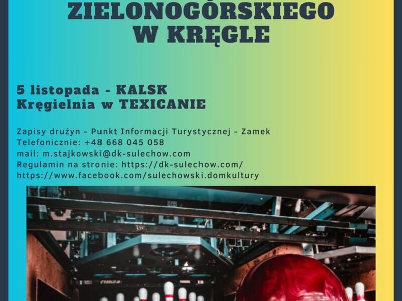 TURNIEJ W KRĘGLE listopad 2024