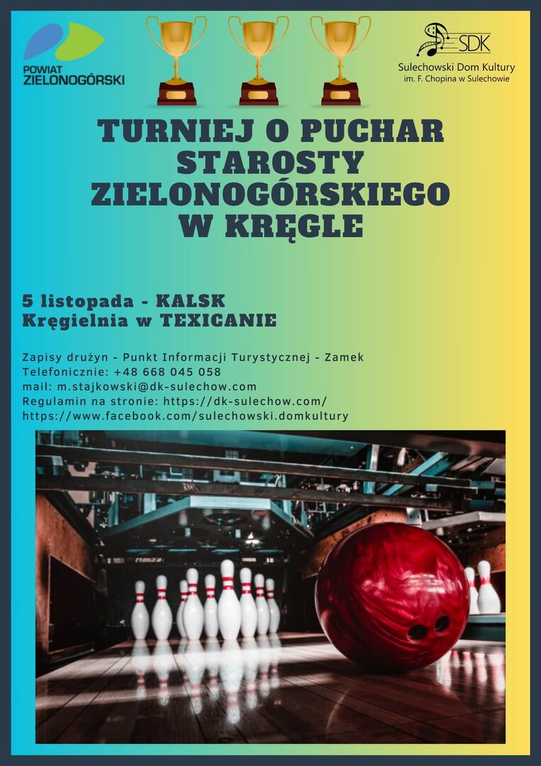 TURNIEJ W KRĘGLE listopad 2024