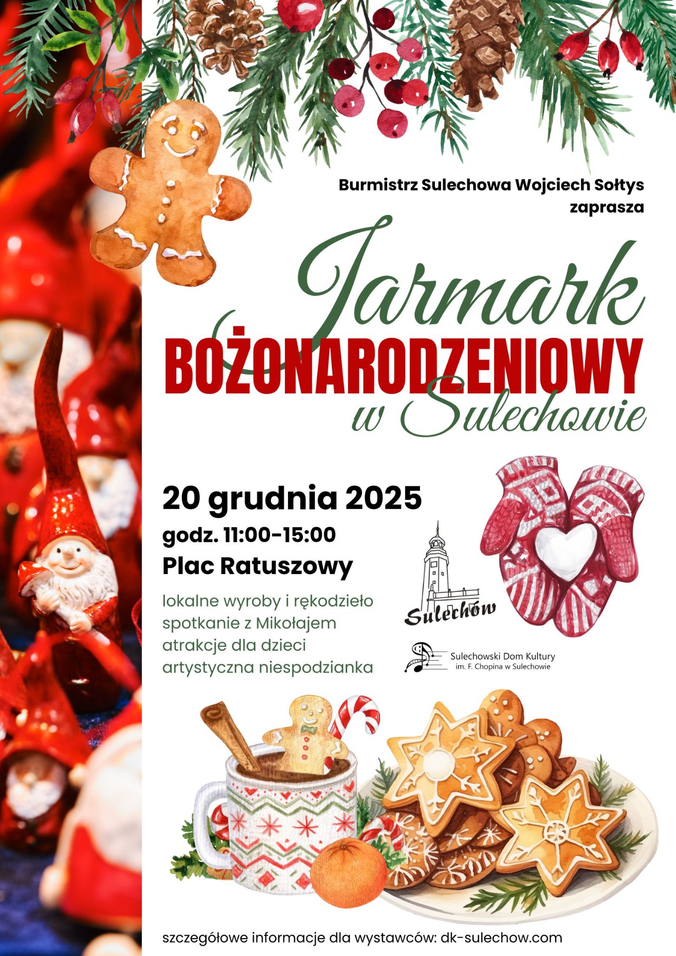 plakat JARMARK BOŻONARODZENIOWY 2025